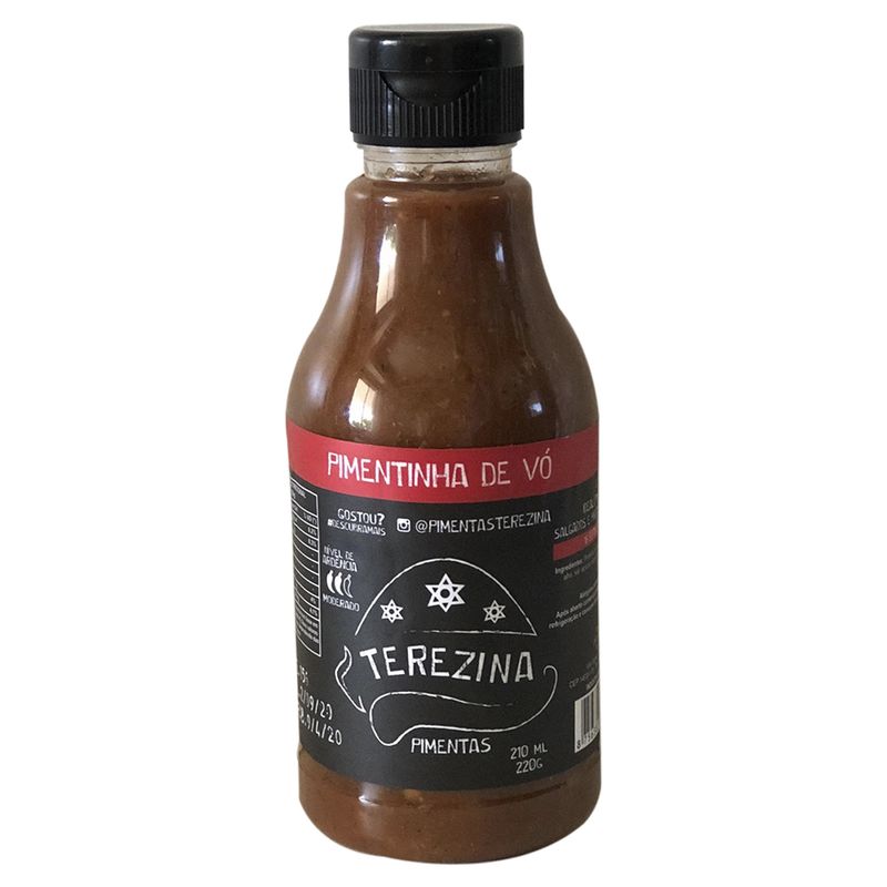 Molho Pimenta Teresina Pimentinha Da Vo 210ml (8756383298702)