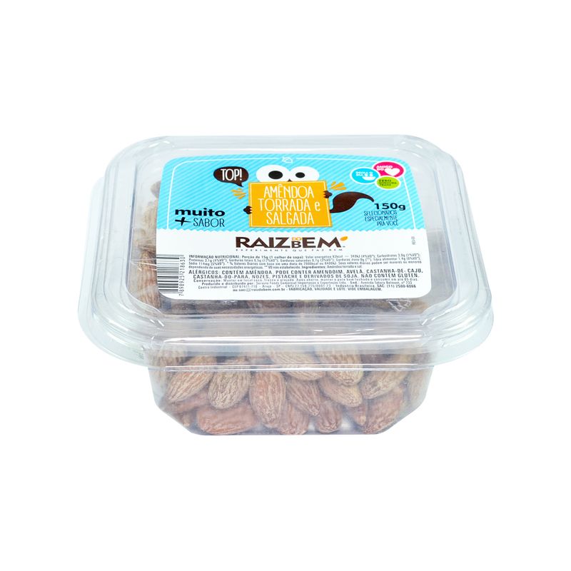 Amêndoa Raiz Do Bem Torrada Salgada 150g (7898925218630)