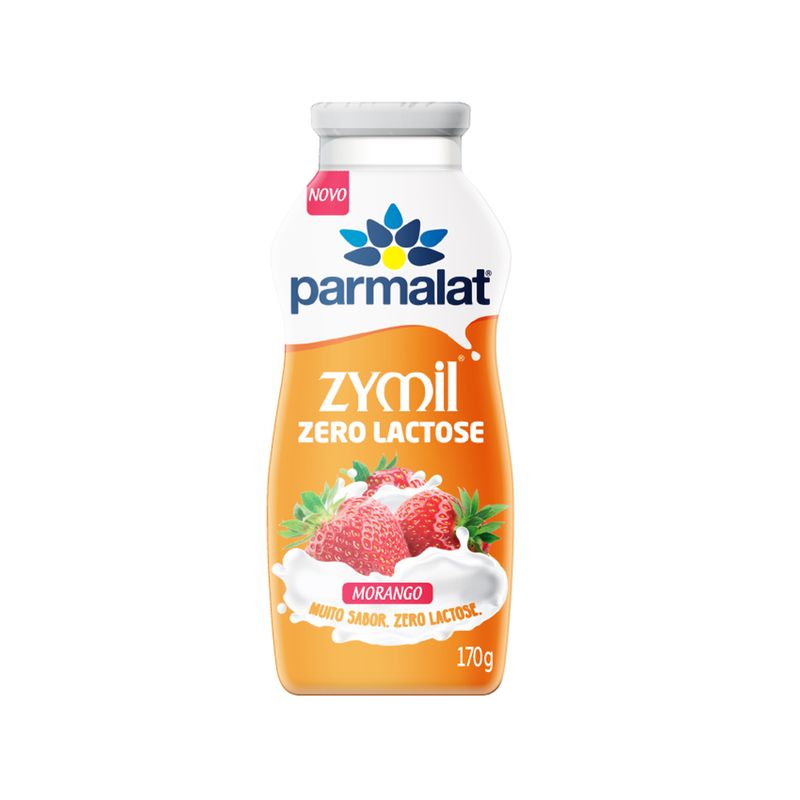 Bebida Lactea Parmalat Zymil Morango 170g (7891097101038)
