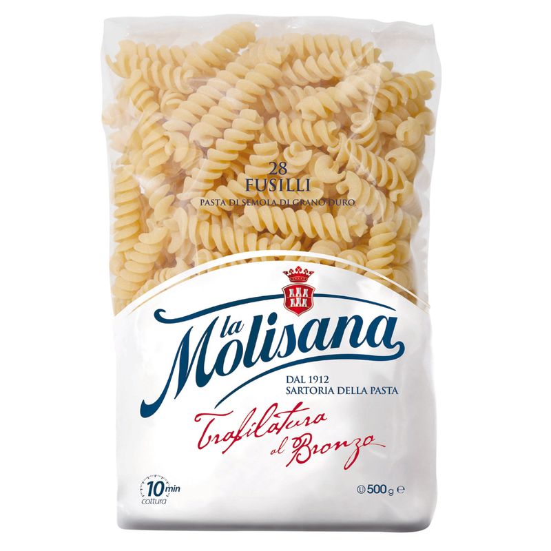 Macarrão Grano Duro La Molisana Fusilli Brz 500G (8004690052846)