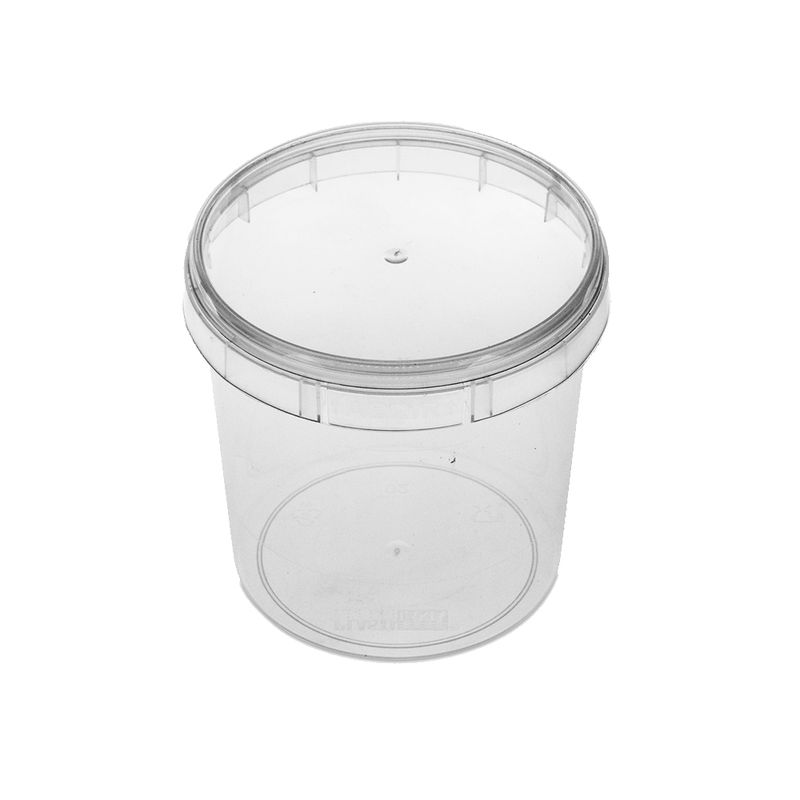 Pote Plástico Descartável Plastilânia 220ml Redondo com 10 (7898603984673)