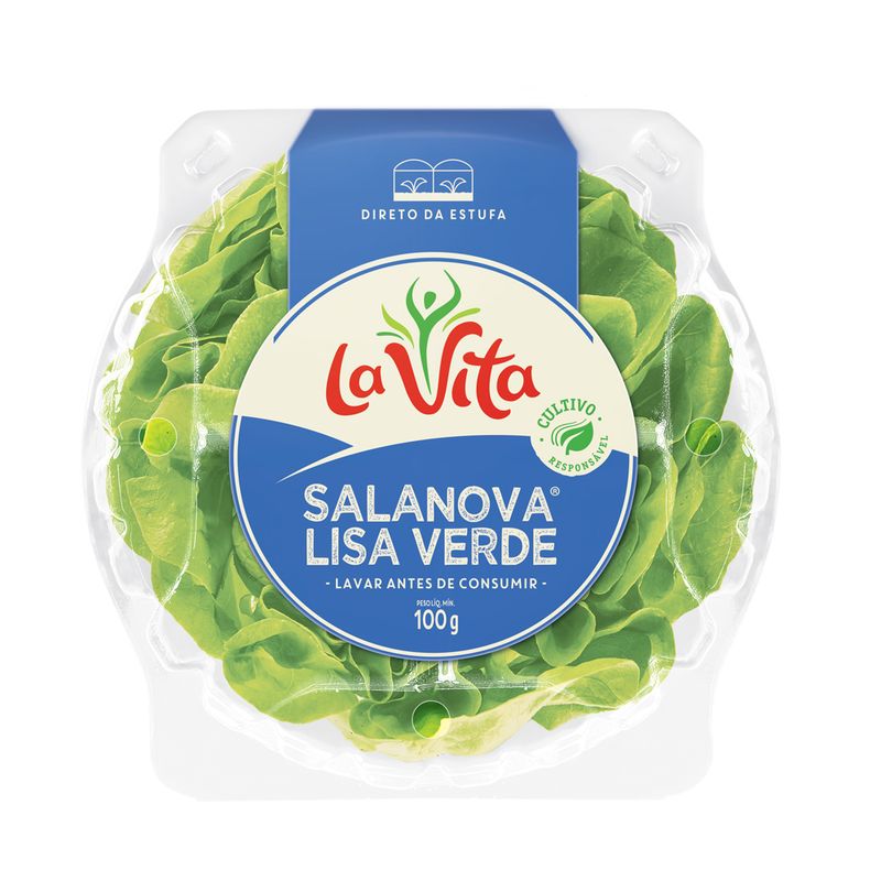 Salanova Lisa Verde La Vita Bandeja 100g (7898904845826)