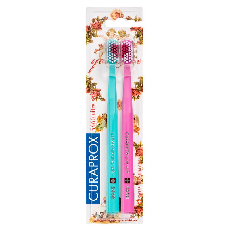 Escova Dental Curaprox 5460 Com 2 Ultra Soft (7612412422672)