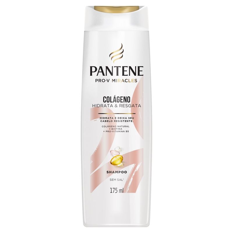 Shampoo Pantene Colágeno Hidrata E Resgata 175ml (7500435196970)