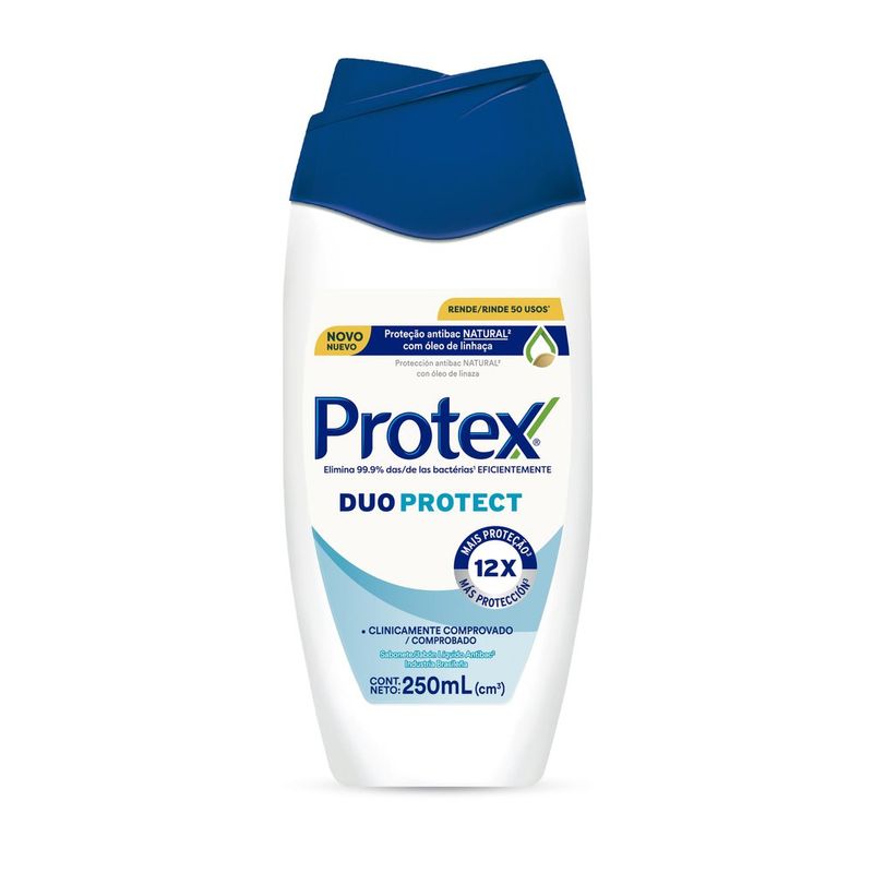 Sabonete líquido antibactericano Duo Protex 250ml (7509546665092)