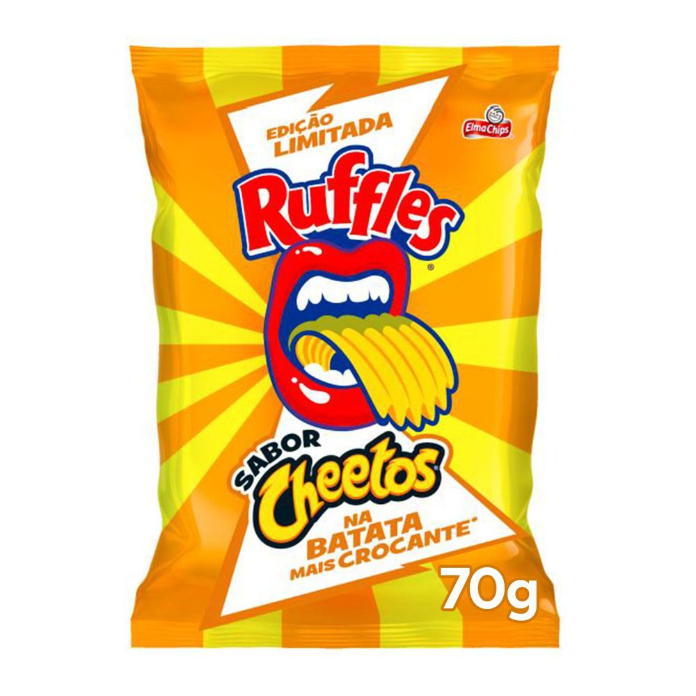 Batata Frita Ondulada Cheetos Swap Ruffles 70G