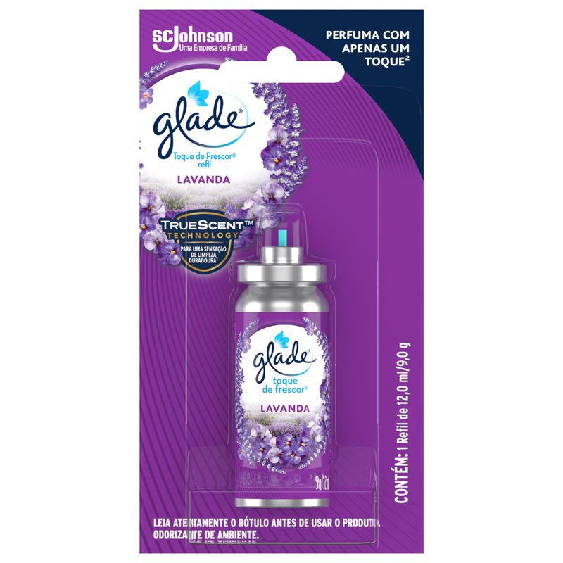 Desodorizador Glade Toque de Frescor Refil Lavanda (7894650662403)