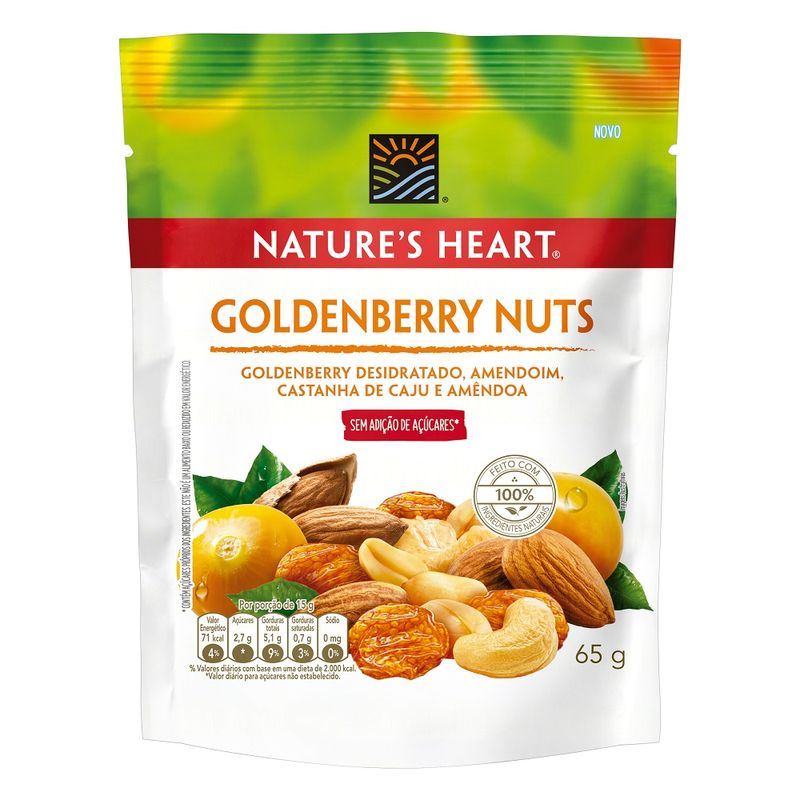 Mix Nuts Natures Heart 65g (7891008120295)