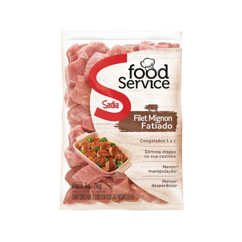 Filé Mignon Suíno Fatiado Sadia 2Kg (7891515558734)