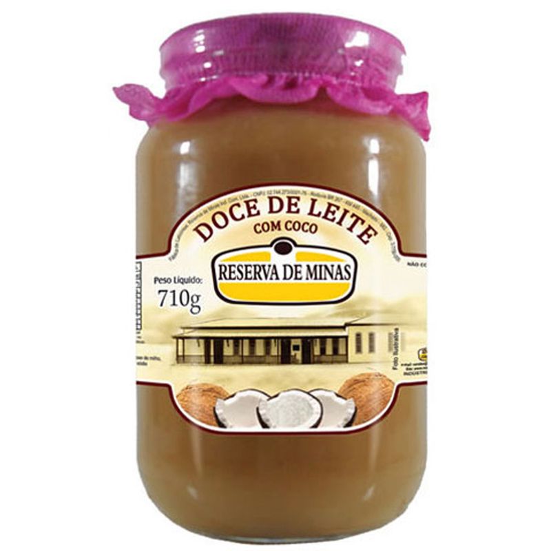 Doce Leite Reserva De Minas Coco 710g (7898125760472)