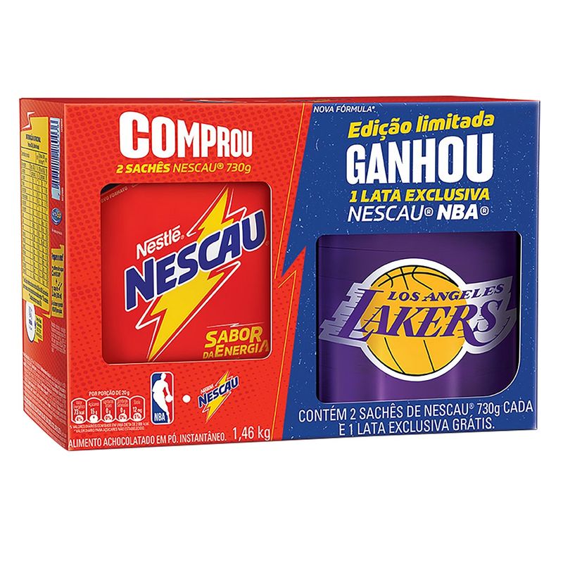 Achocolatado em pó Nescau 730g (7891000347379)