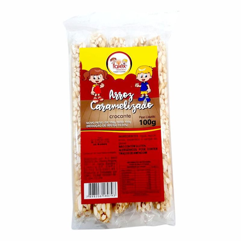 Arroz Caramelizado Falex 100g (7898206180793)