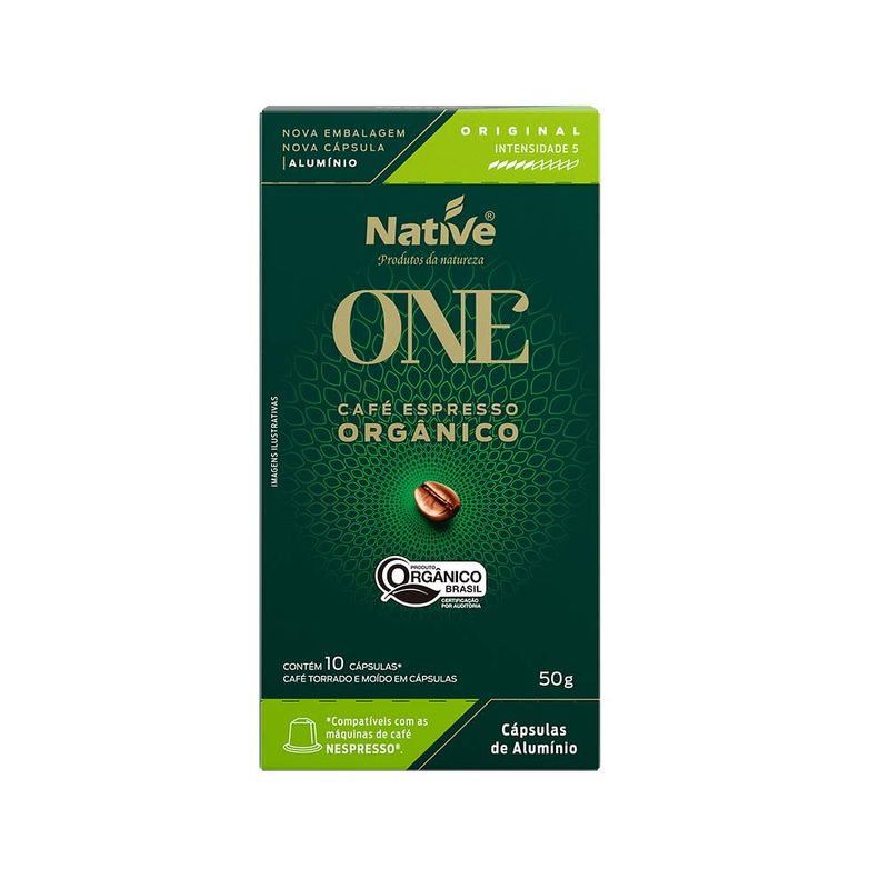 Bebida Máquina Native Com 10 Capsulas Cafe Original (7898206502328)