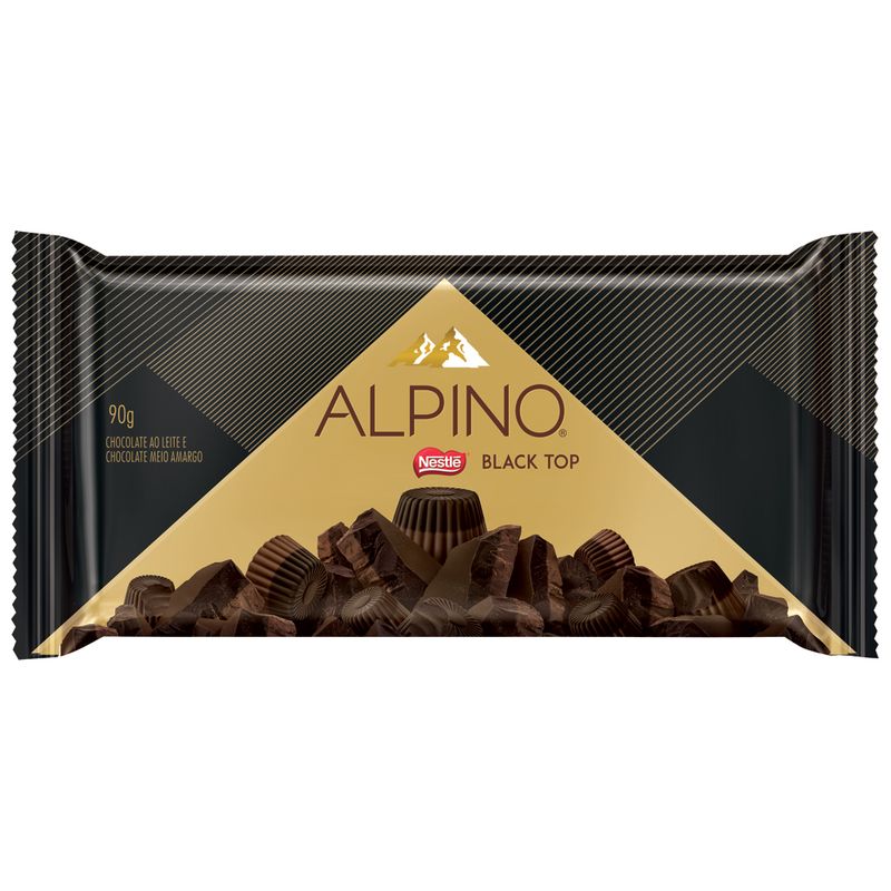 Chocolate Alpino Black Top 90g (7891000276570)