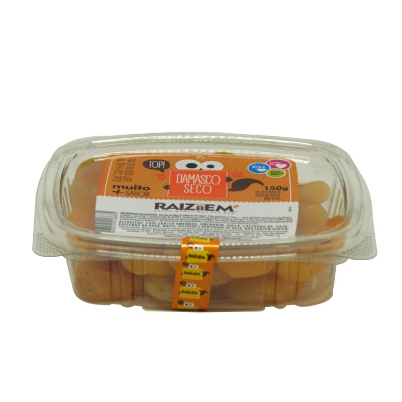 Damasco Seco Raiz Bem 150g (7898925218685)