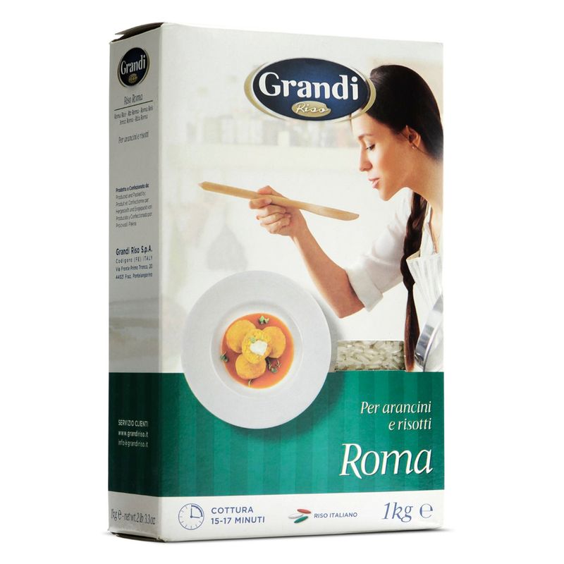 Arroz de risoto Grandi Riso 1kg (8032605020017)