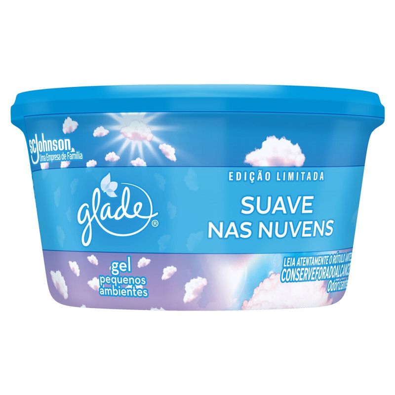 Odorizador Gel Glade Suave Nuvens 70gr Edição Limitada (7894650007396)