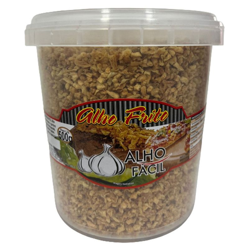 Alho Frito Alho Fácil 500g (7898400800121)