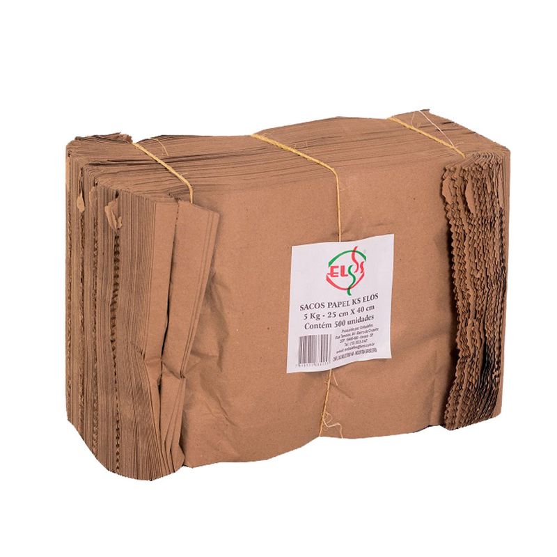 Saco Papel KS Elos 5Kg Com 500 Unidades (7898931684658)
