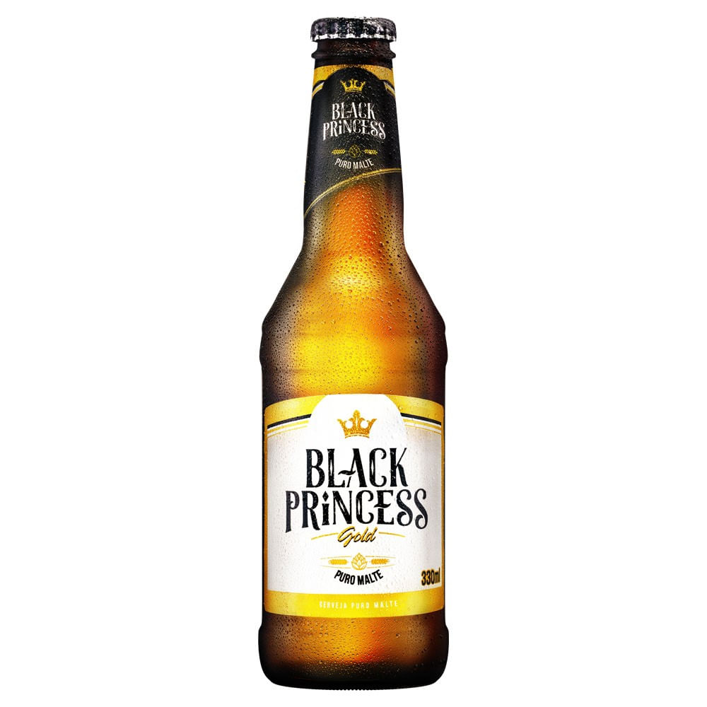 Cerveja Black Princess Gold Puro Malte Long Neck 330ml - Supermercado  Savegnago