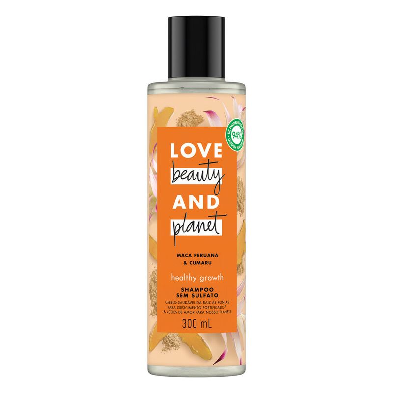 Shampoo Love Beauty 300ml Crescimento (7891150074668)