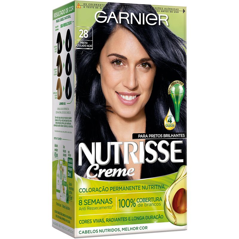 Tinta Nutrisse Preto Acai 28 (7899706180573)