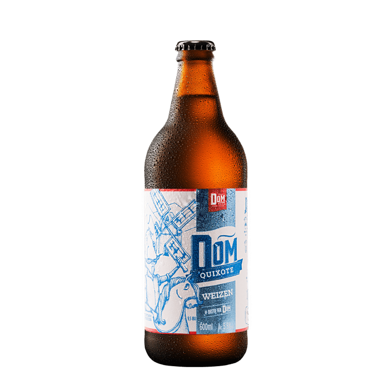 Cerveja Dom Quixote Weizen 600ml (7898956352037)