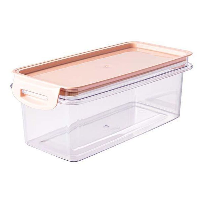 Porta Mantimento Plasútil Cristal Retangulo 0,8L (7899808878804)