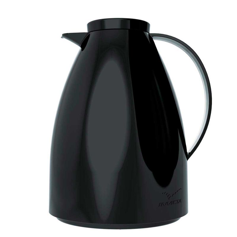 Bule Térmico Invicta Viena Preto 075L (7891691196515)