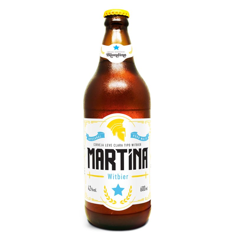 Cerveja Martina Witbier 600ml (7898628360551)