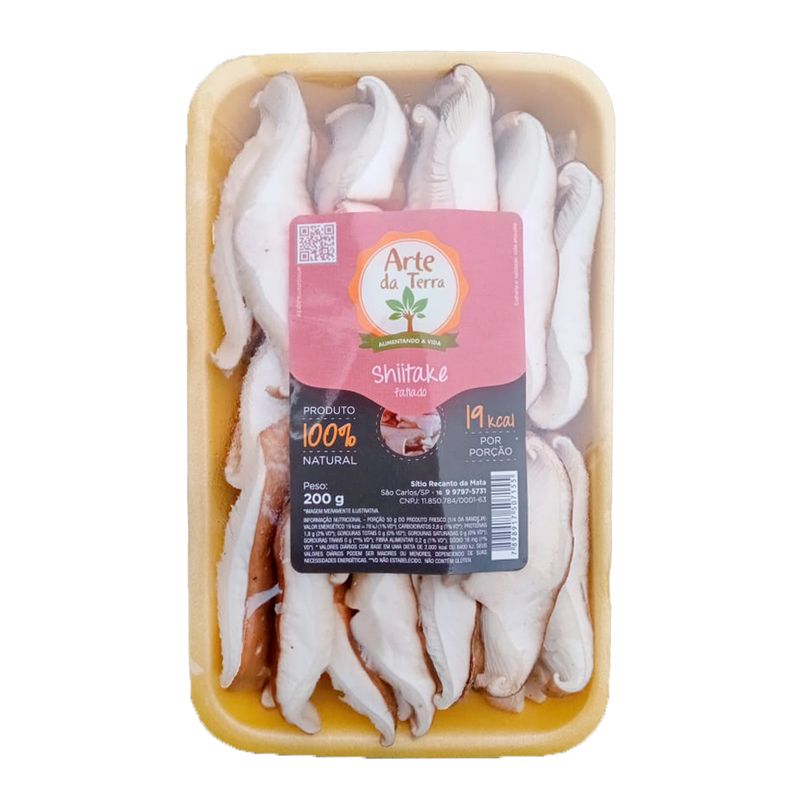 Cogumelo Fresco Fatiado Shitake Arte Terra 200G (7898917507155)