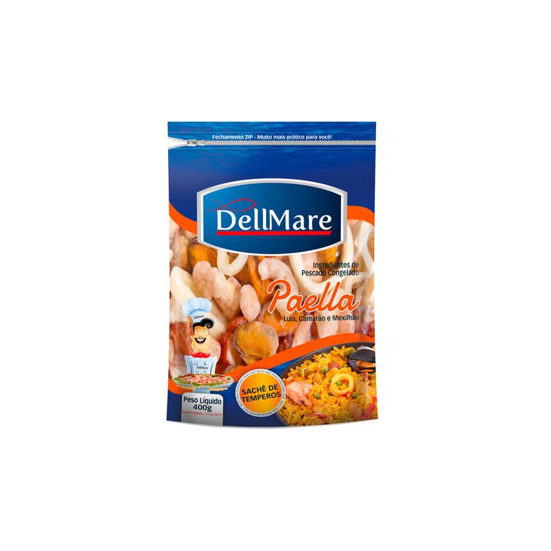 Infrediantes para paella Dellmare 400g (7898924935064)