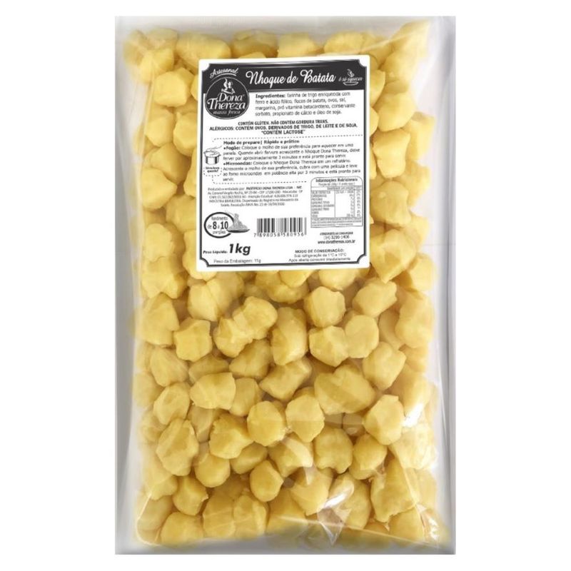 Massa Nhoque Dona Thereza Batata 1Kg (7898058580956)