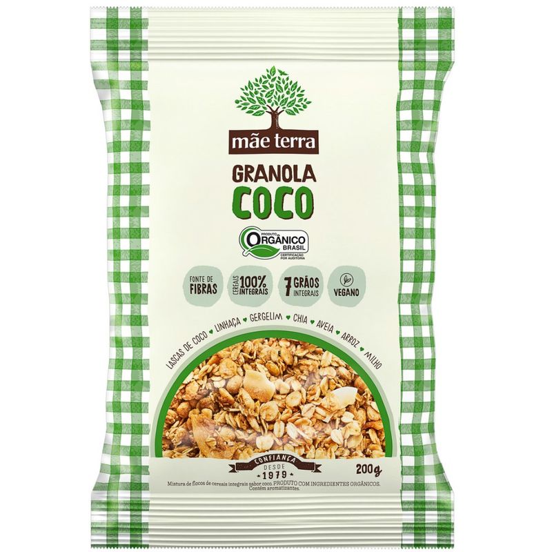 Granola Mãe Terra Especial Coco 200gr (7891150075467)