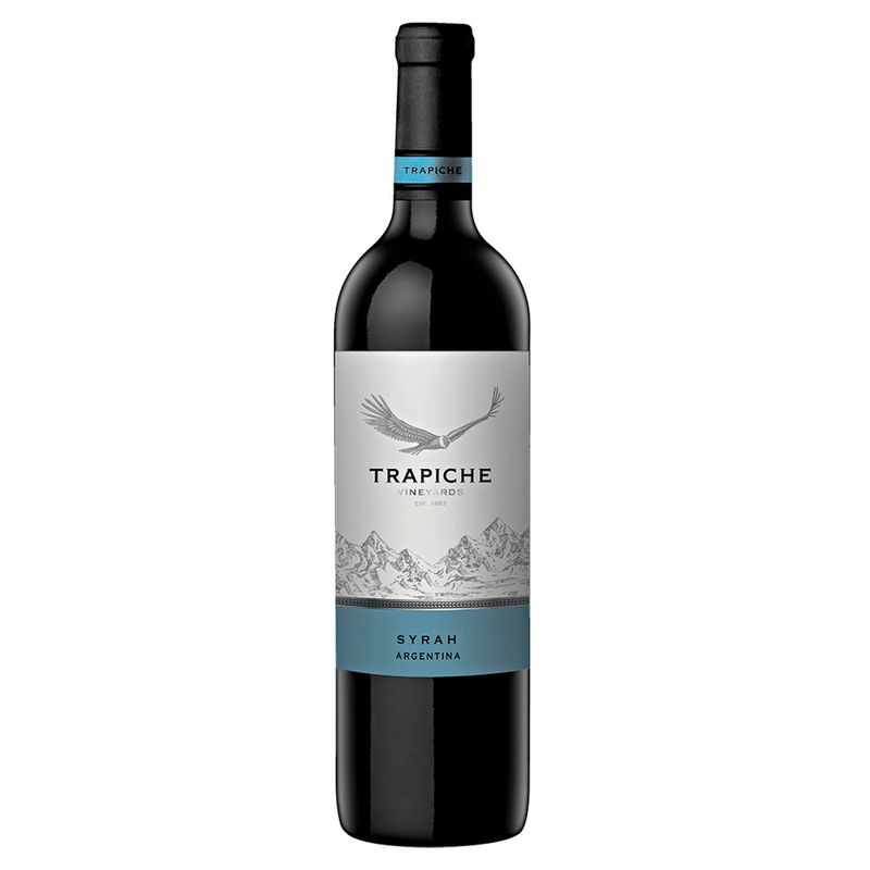 Vinho Argentino Trapiche Syrah 750ml (7790240140583)