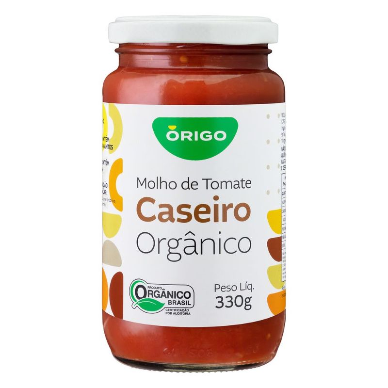 Molho Tomate Orgânico Origo Caseiro (0602883020276)