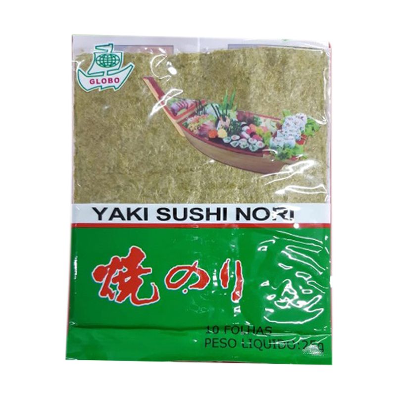 Alga Marinha Yakinori Karui 10folhas (7898270963063)
