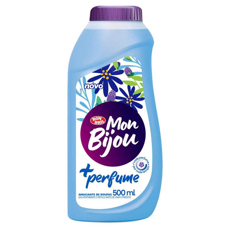 Amaciante Roupa Mon Bijou Mais Perfume 500ml (7891022100433)