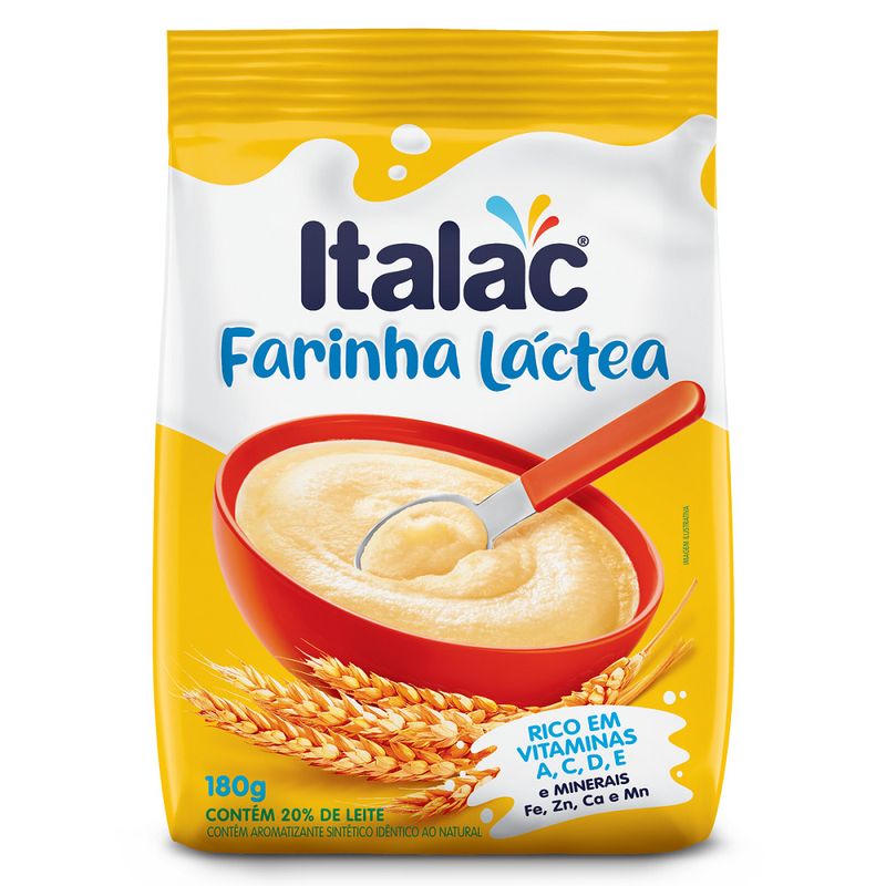 Farinha Láctea Italac 180g (7898080642790)