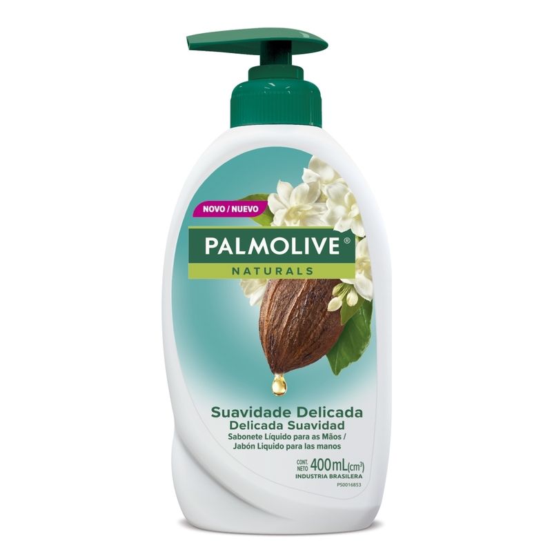 Sabonete Líquido Palmolive Naturals 400ml Suavidade Delicada (7509546667966)