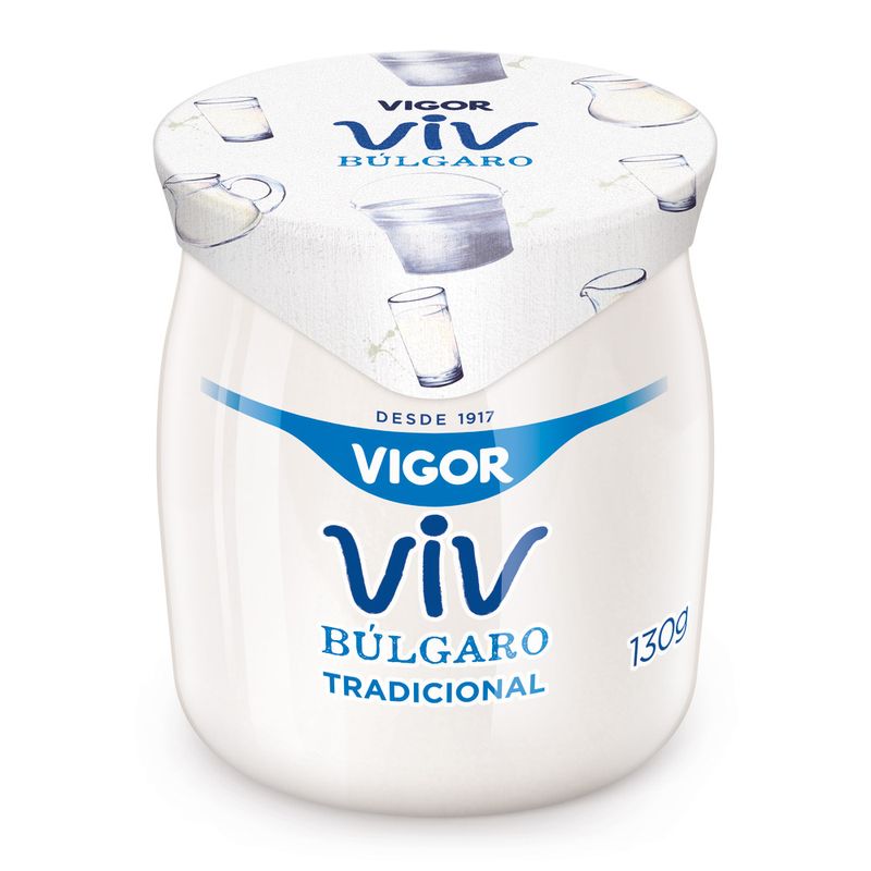 IOGURTE VIGOR VIV BULGARO TRADICIONAL 130G (7891999004949)
