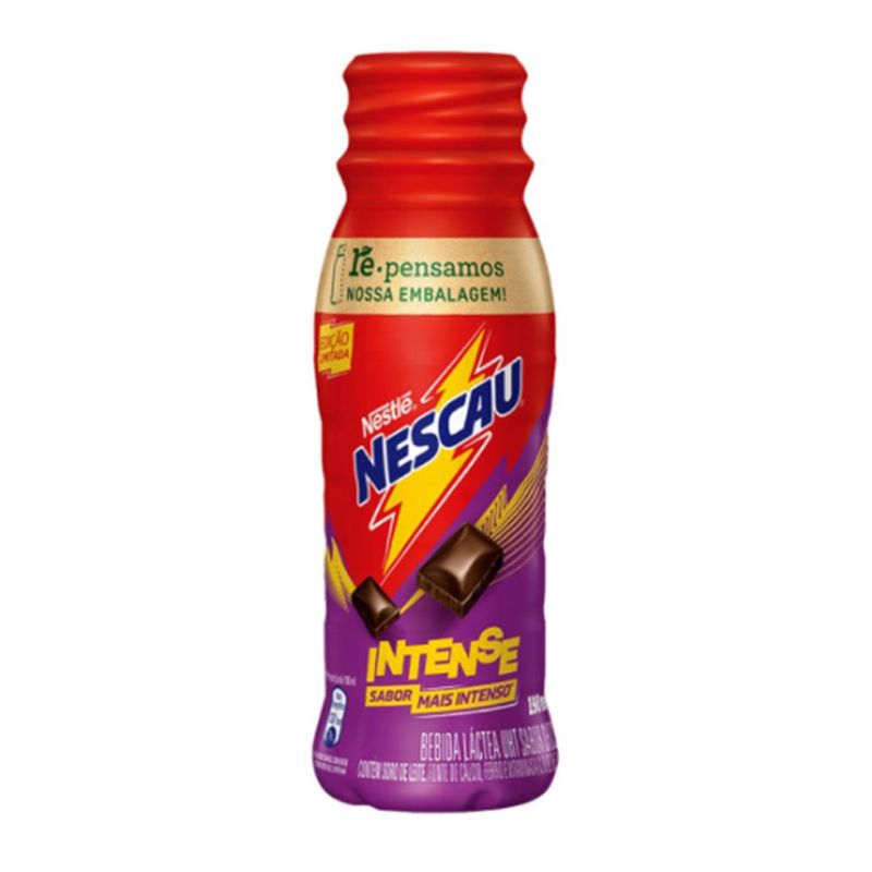 Bebida Láctea Uht Nescau Intense Chocolate 190ml (7891000354155)