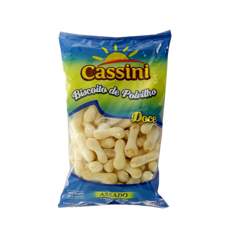 Biscoito Polvilho Cassini Doce 100g (7898416780059)
