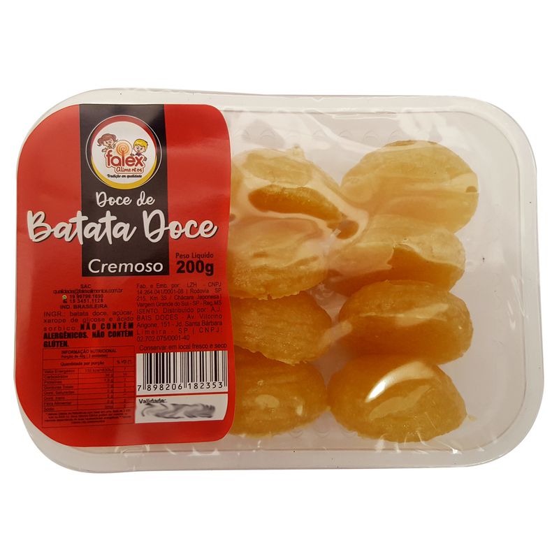Doce Batata Falex Band 200g (7898206182353)