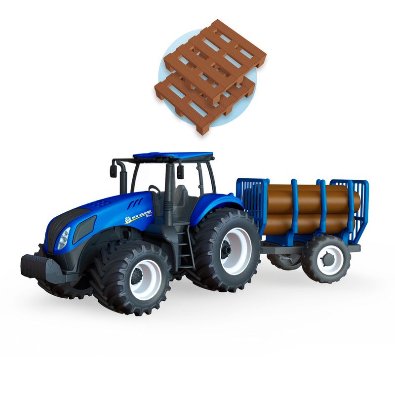 Brinquedo Trator New Holland Agriculture Com (7898300575884)