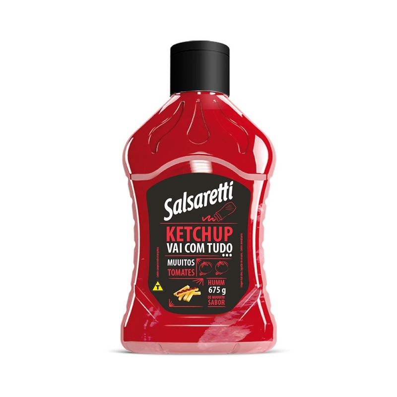 Ketchup Salsaretti Bisnaga 675g (7898930141985)