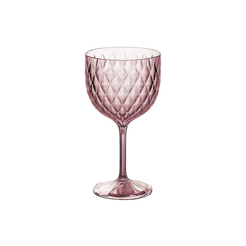 Taça Plástica Gim Plasútil Glamour Rose (7899808871621)