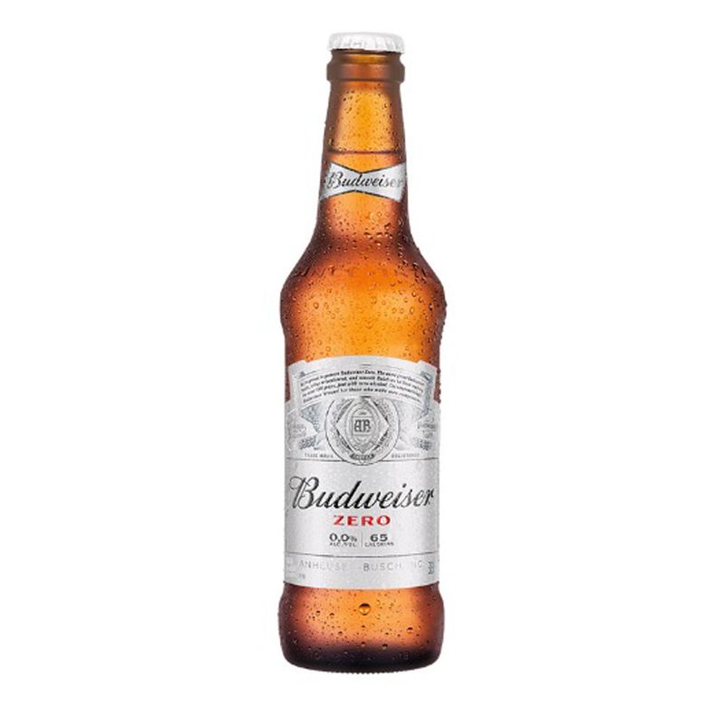 Cerveja Budweiser Zero Álcool Long Neck 330ml (7891991298445)