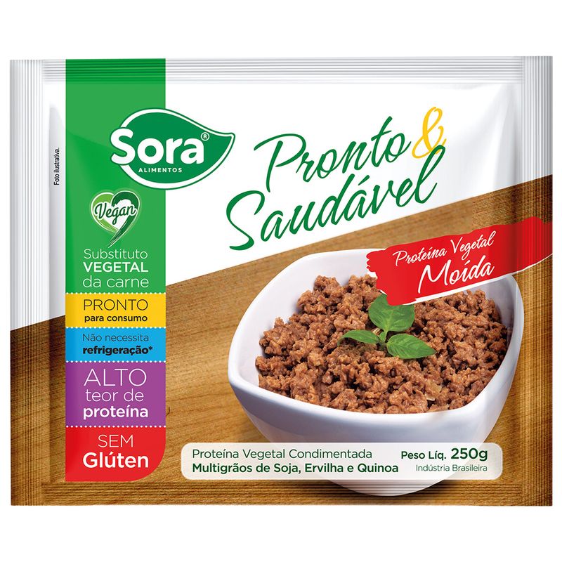 Proteína Vegetal Moída Sora 250g (7898614670572)