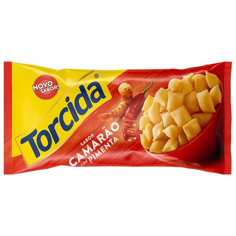 Salgadinho Torcida Camarao Com Pimenta 45g (7892840818463)